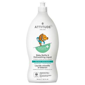 ATTITUDE 奶瓶餐具洗碗精, 1入, 700ml