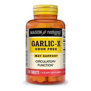 MASON natural GARLIC-X錠, 100顆, 1罐