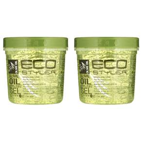 ECO STYLER 造型凝膠橄欖油, 2個, 473ml