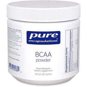 Pure Encapsulations BCAA粉, 1個, 227克