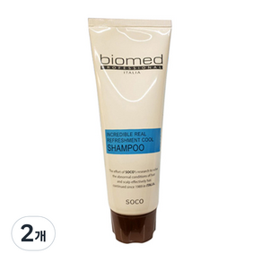 biomed 清爽型洗髮乳, 100ml, 2個