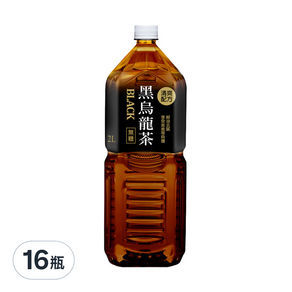 悅氏 黑烏龍茶, 2L, 16瓶