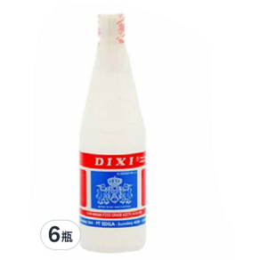 DIXI CUKA BESAR 食用白醋, 650ml, 6瓶