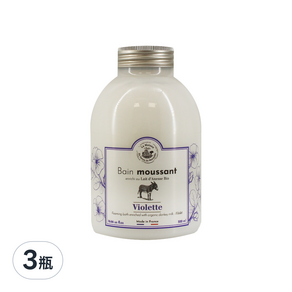 La Maison du Savon de Marseille 馬賽皂之家 魔法驢奶極潤護膚泡泡露 優雅紫羅蘭, 500ml, 3瓶