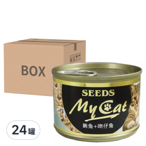 惜時 MyCat 我的貓 大6號機能餐, 鮪魚+吻仔魚, 170g, 24罐