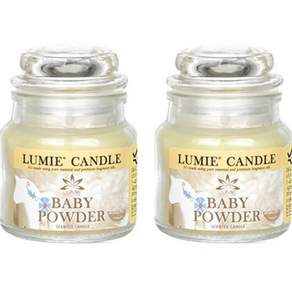 LUMIE CANDLE 韓國製香氛蠟燭 S號 70g, Baby Powder, 2個