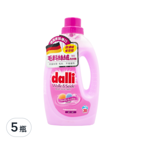 dalli 達麗 洗衣精 毛料絲絨, 1.1L, 5瓶