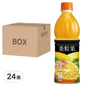 Minute Maid 美粒果 柳橙汁, 450ml, 24瓶