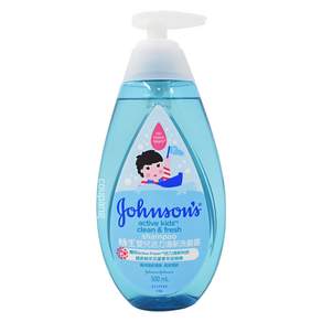 Johnson's 嬌生 嬰兒 活力清新洗髮露, 500ml, 1瓶