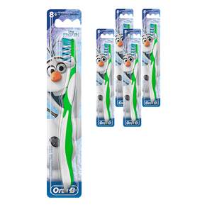 Oral-B 歐樂B 冰雪奇緣兒童牙刷, 冰雪奇緣款(隨機出貨), 1組, 5支