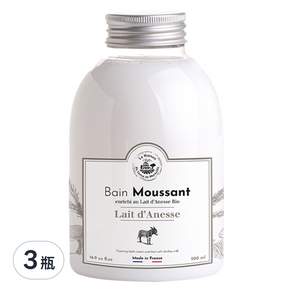 La Maison du Savon de Marseille 馬賽皂之家 魔法驢奶極潤護膚泡泡露 極白驢奶, 500ml, 3瓶