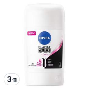 NIVEA 妮維雅 止汗爽身乳膏Pro 無印乾爽, 3個