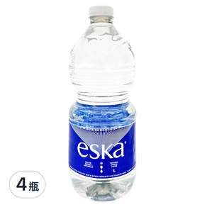 加拿大 eska 天然冰川水, 1L, 4瓶