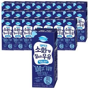 Dongwon Denmark 無乳糖保久乳, 190ml, 24入