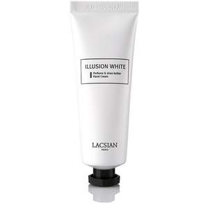 LACSIAN Illusion White香氛護手霜, 白麝香, 100ml, 1條