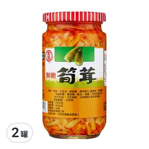 金蘭 鮮嫩筍茸, 350g, 2罐