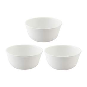 Corelle 康寧 素色餐碗, 白色, 3個