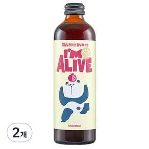 I'M ALIVE KOMBUCHA 康普茶, 315ml, 1瓶, 2瓶