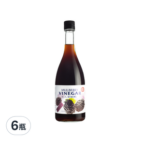 十全 美人桑椹醋, 600ml, 6瓶