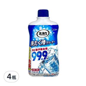 ST 雞仔牌 日本製 潔淨力洗衣槽清潔劑, 550g, 4瓶