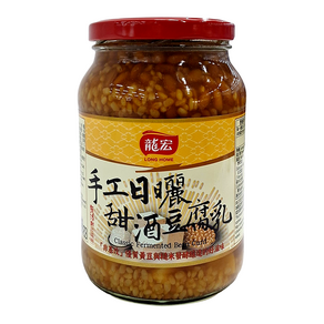 龍宏 手工日曬甜酒豆腐乳, 900g, 1罐