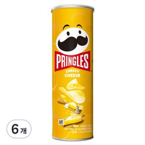 PRINGLES 品客 奶酪味, 110g, 6個