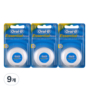 Oral B 牙線蠟 50m, 1件, 9個