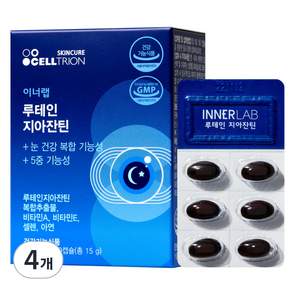 Celltrion Innerlab 葉黃素 玉米黃質, 30顆, 4盒