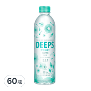 DEEPS 碧綠海洋深層水, 500ml, 60瓶