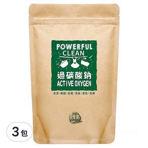 加倍潔 過碳酸鈉去污粉, 600g, 3包