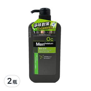 MENTHOLATUM 曼秀雷敦 淨味去油沐浴乳, 650ml, 2瓶