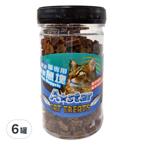 A star 貓專用膠原魚塊, 鮪魚, 180g, 6罐