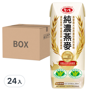 愛之味 純濃燕麥, 250ml, 24入