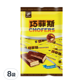 77 CHOFERS 巧菲斯 夾心酥 牛奶口味, 300g, 8袋