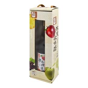 醋桶子 果醋禮盒 蘋果蜂蜜醋, 600ml, 1瓶