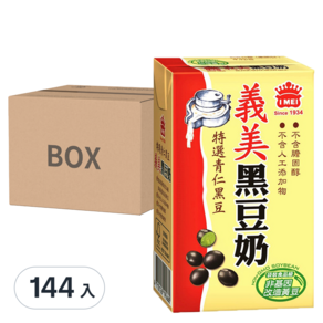 義美 黑豆奶, 250ml, 144入