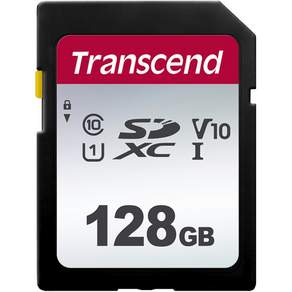 Transcend 創見 SD 卡記憶卡 300S, 128GB