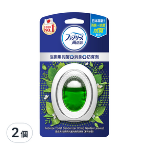 febreze 風倍清 浴廁用抗菌消臭防臭劑 薄荷綠香, 6ml, 2個