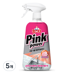 Mr.HomeStar 家事達 Pink Power廚房油汙清潔劑, 750ml, 5個