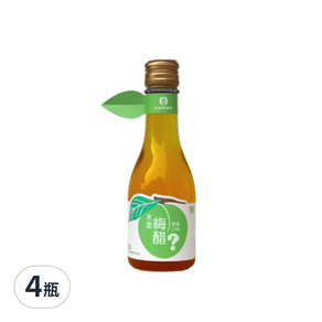 水里鄉農會 蜂蜜梅醋, 180ml, 4瓶