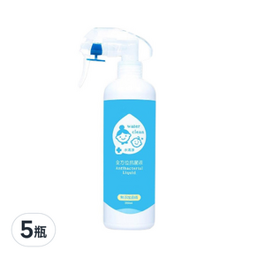 Water clean 水清淨 全方位抗菌液, 350ml, 5瓶