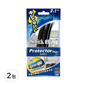 Schick 舒適牌 超捍輕便刀 19.9g, 3入, 2包