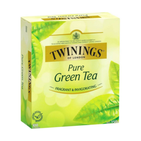 TWININGS 唐寧茶 純粹綠茶, 100包, 1盒
