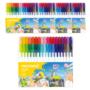 Monami Live Color Twin Type 36色, 混色, 5套