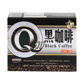 啡茶不可 Q10黑咖啡, 5g, 15包, 1盒