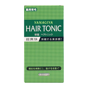 YANAGIYA 柳屋 HAIR TONIC 髮根營養液 綠色, 240ml, 1盒