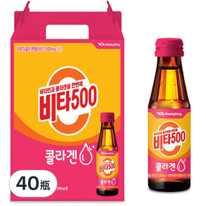 Kwangdong Vita500 膠原蛋白飲, 100ml, 40瓶