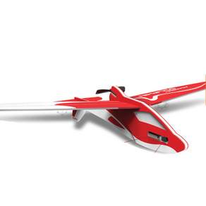 ACADEMY PLASTIC MODEL 電動滑翔機 Dolphin 18155A, 混色