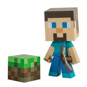 MINECRAFT Vinyl Steve公仔, 1個