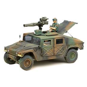 ACADEMY HOBBY MODEL KITS 1/35 M966 Tow導彈型塑膠模型, 1個